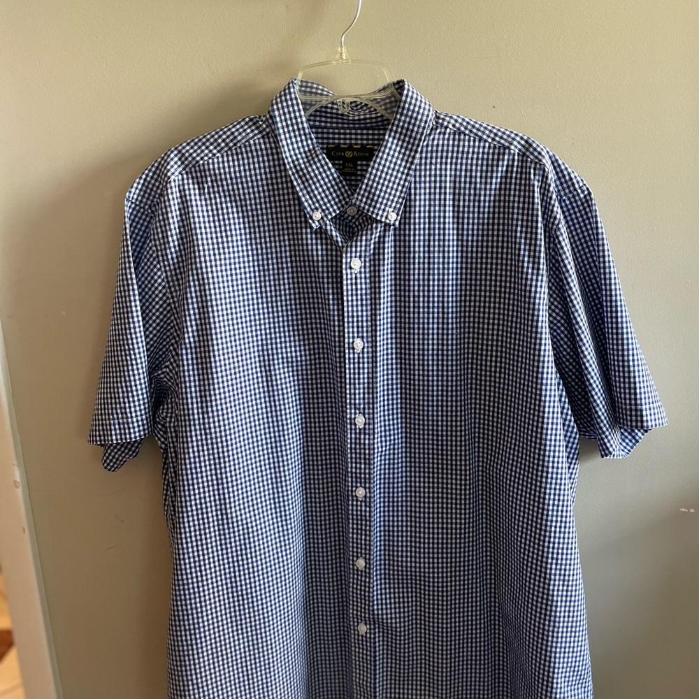 Club Room men’s short sleeve button down sz 2X